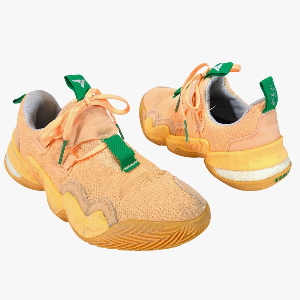 Adidas Trae Young 1 Acid Orange Peachtree Mens 9 Basketball Shoes Low Top- Read